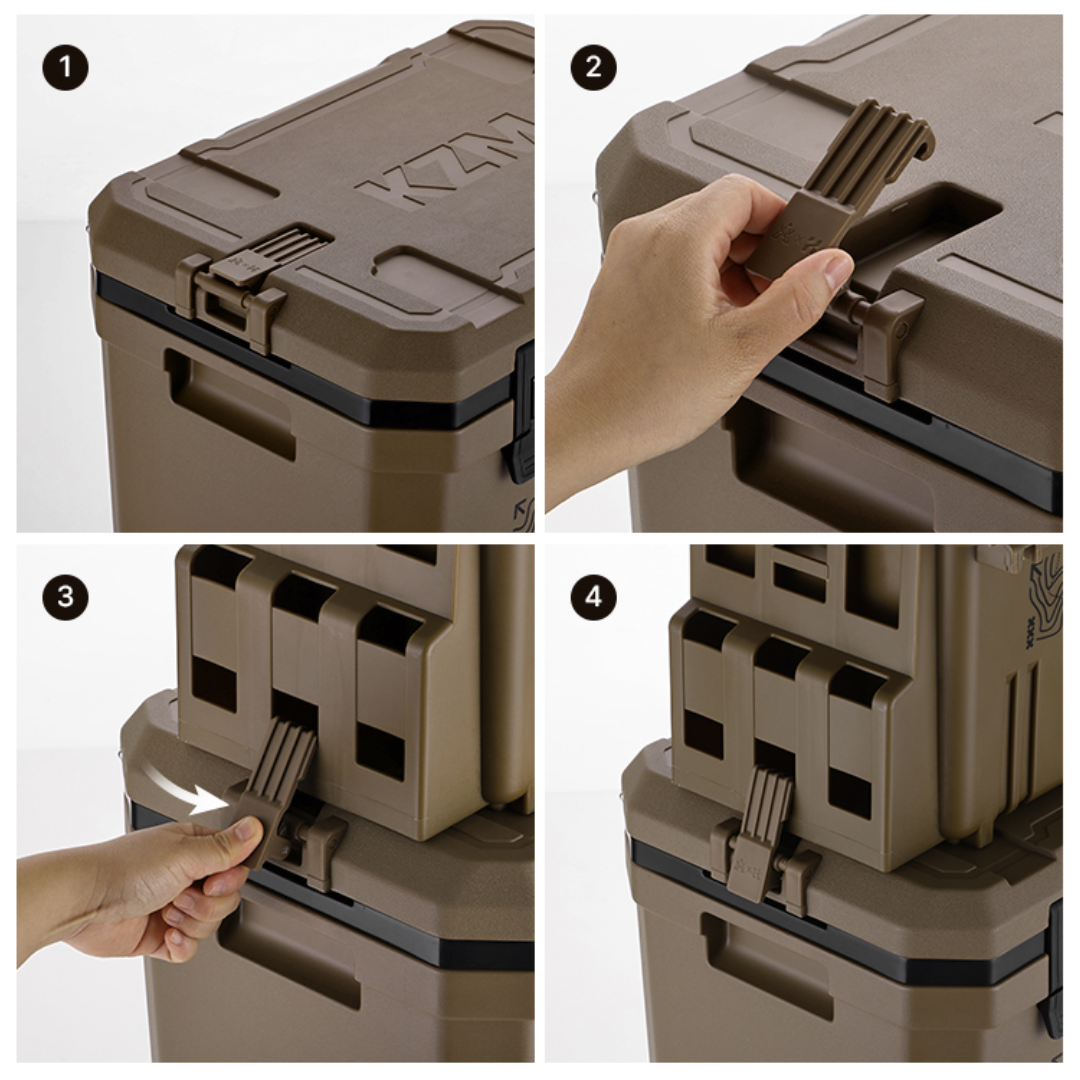 KZM Stack Hard Case Storage Box 7000