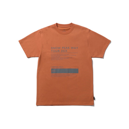 Snow Peak SPW Tour 2025 T-Shirt
