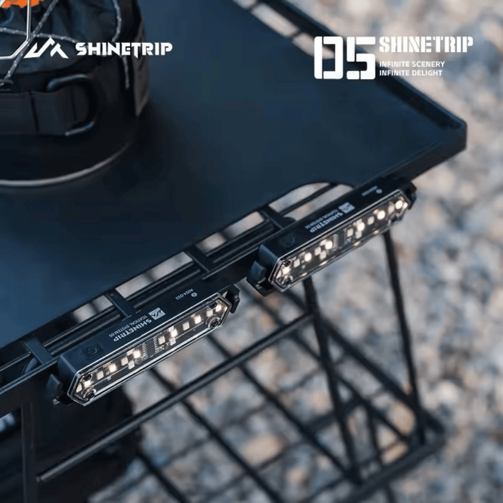ShineTrip 05 Series Wind Rope Warning Light - Black