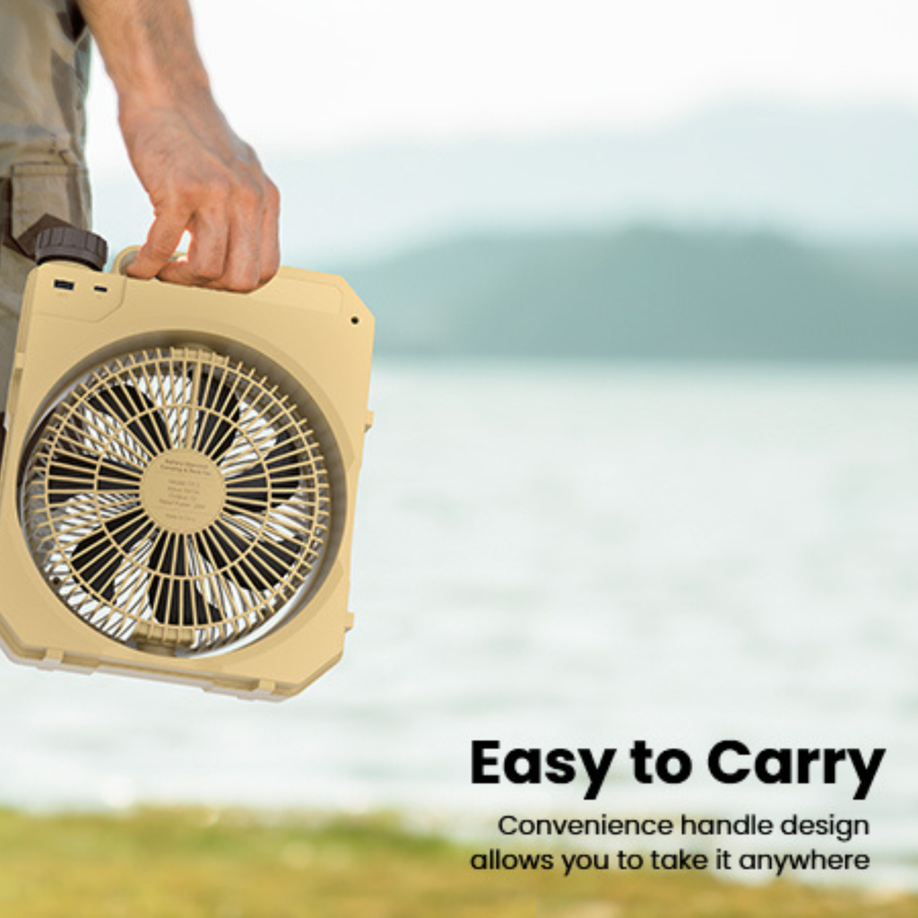 Lemoistar FT11 Rechargeable Camping Fan