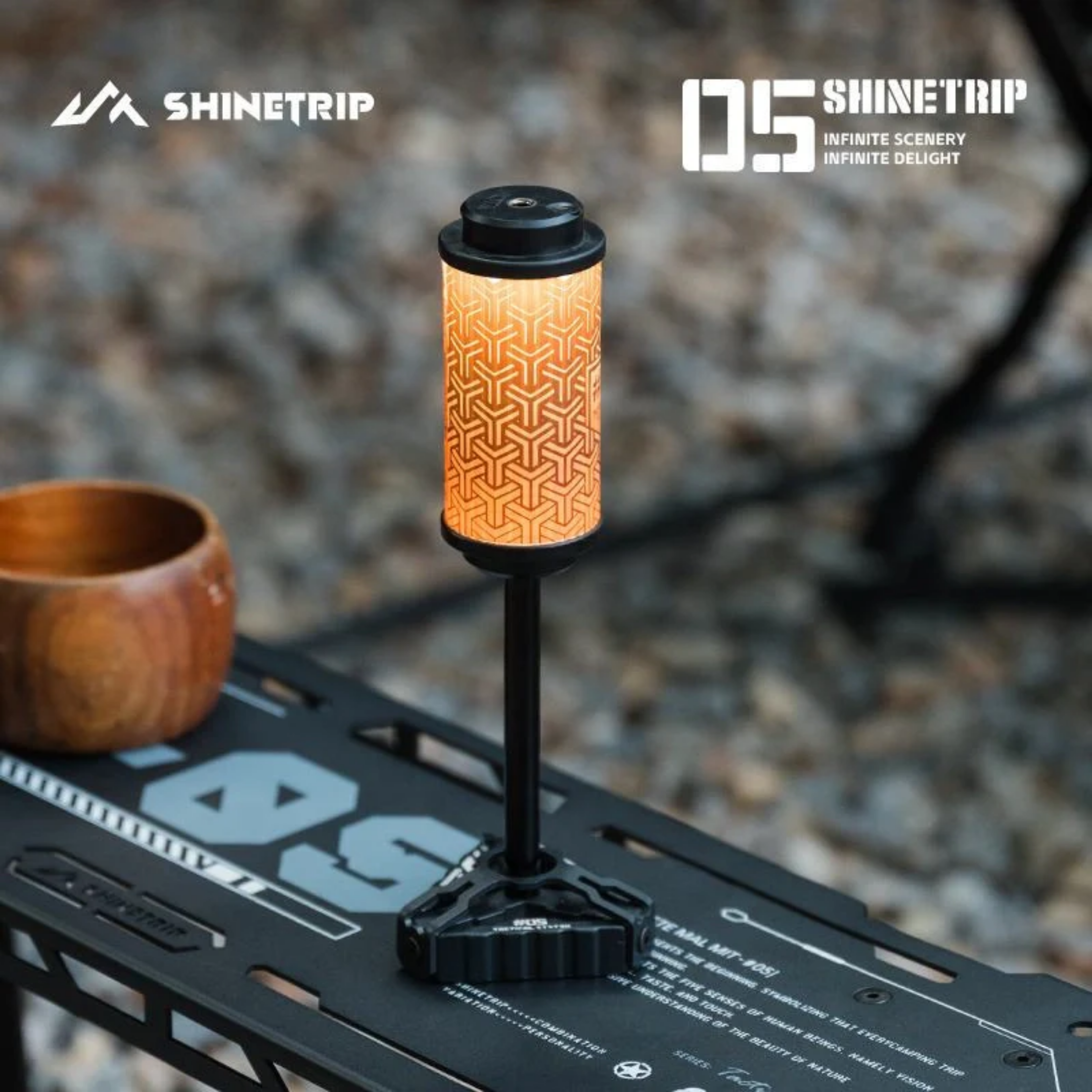 ShineTrip ST-05 Series Horn Peak Candleholder Light