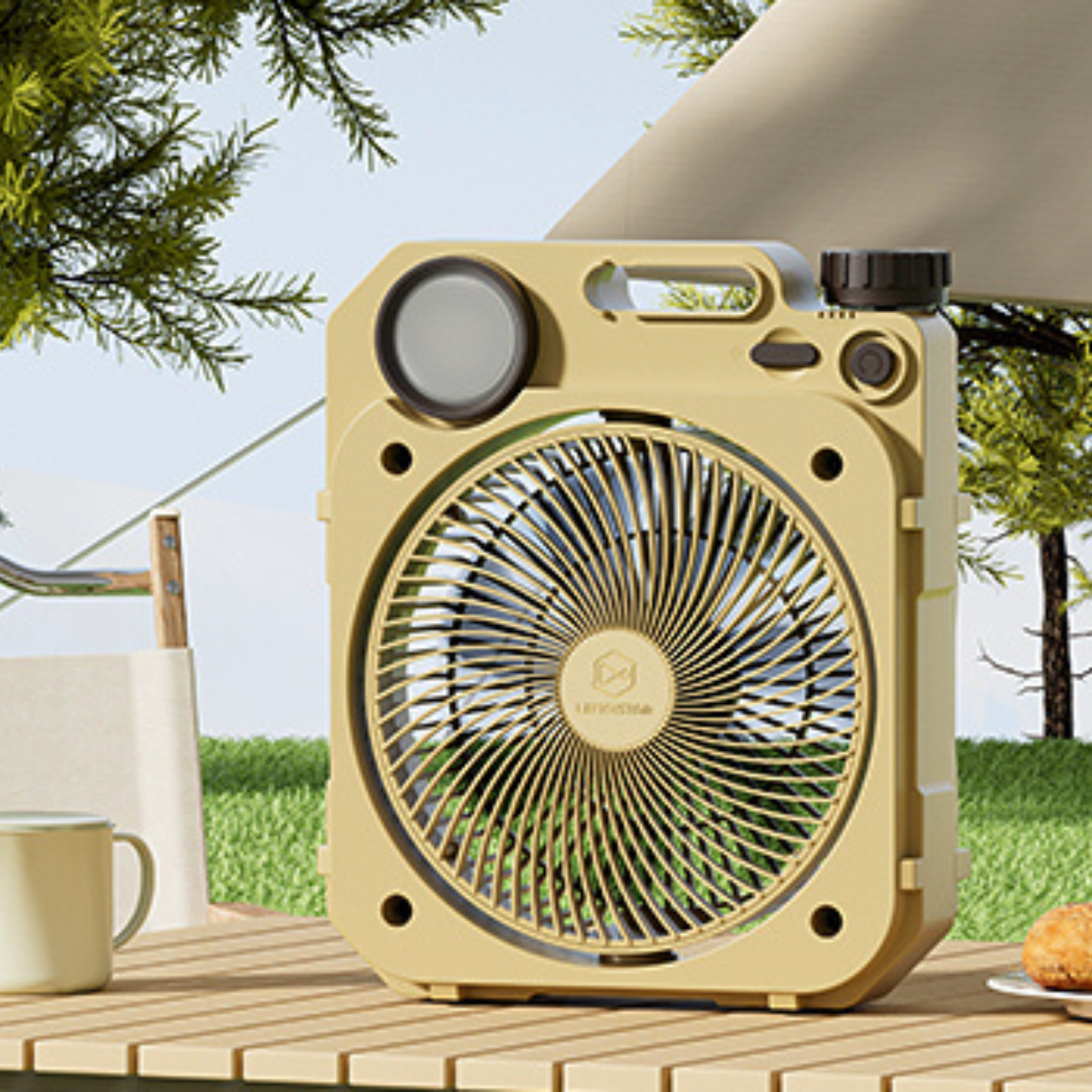 Lemoistar FT11 Rechargeable Camping Fan