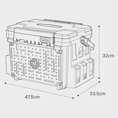 KZM Stack Hard Case Storage Box 7000