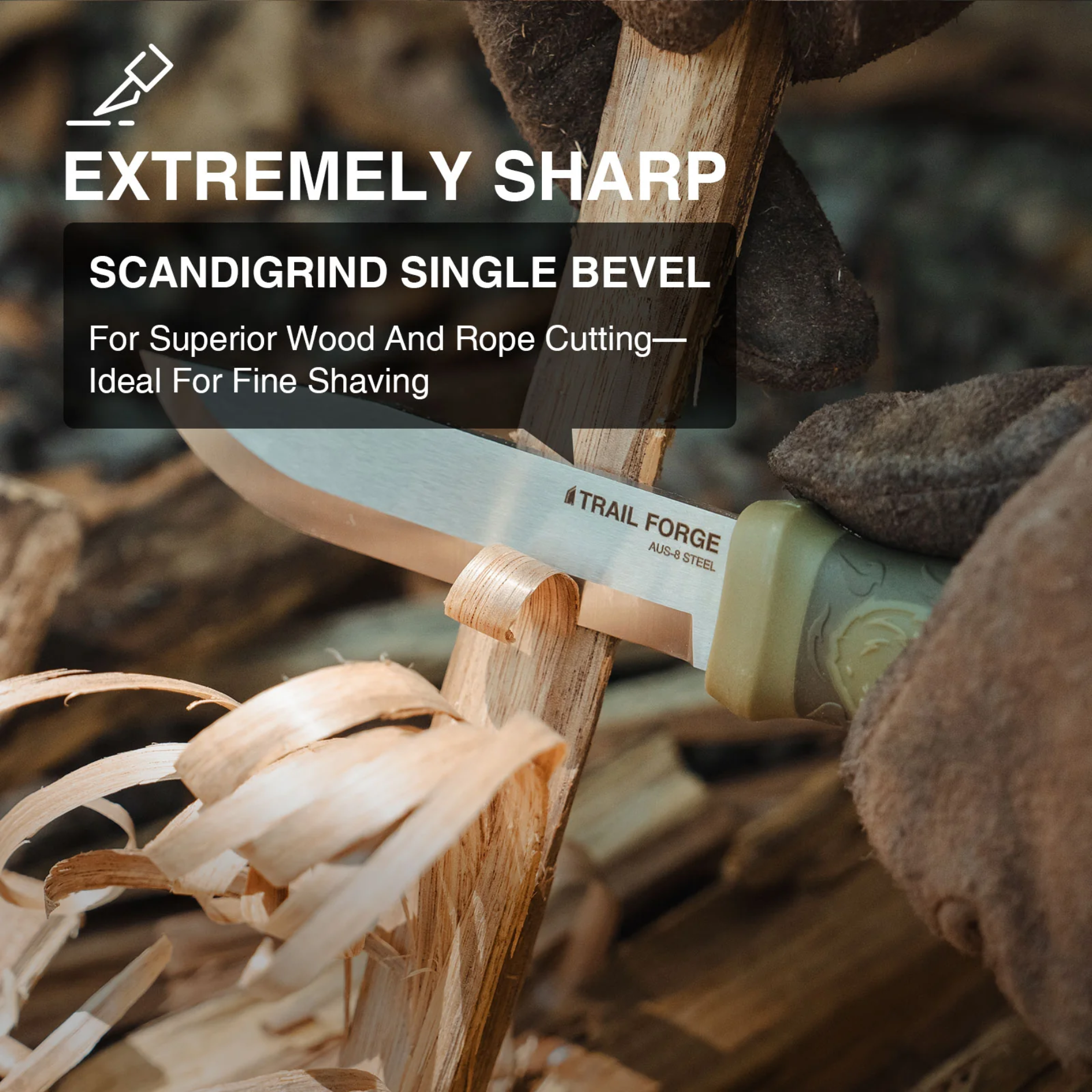 OneTigris Trail Forge Camping Knife