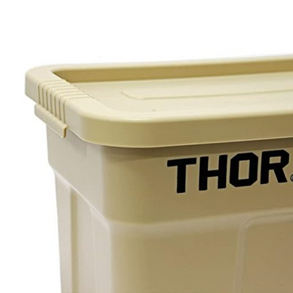 THOR Tote Box With Lid - 22L Durable Storage Container