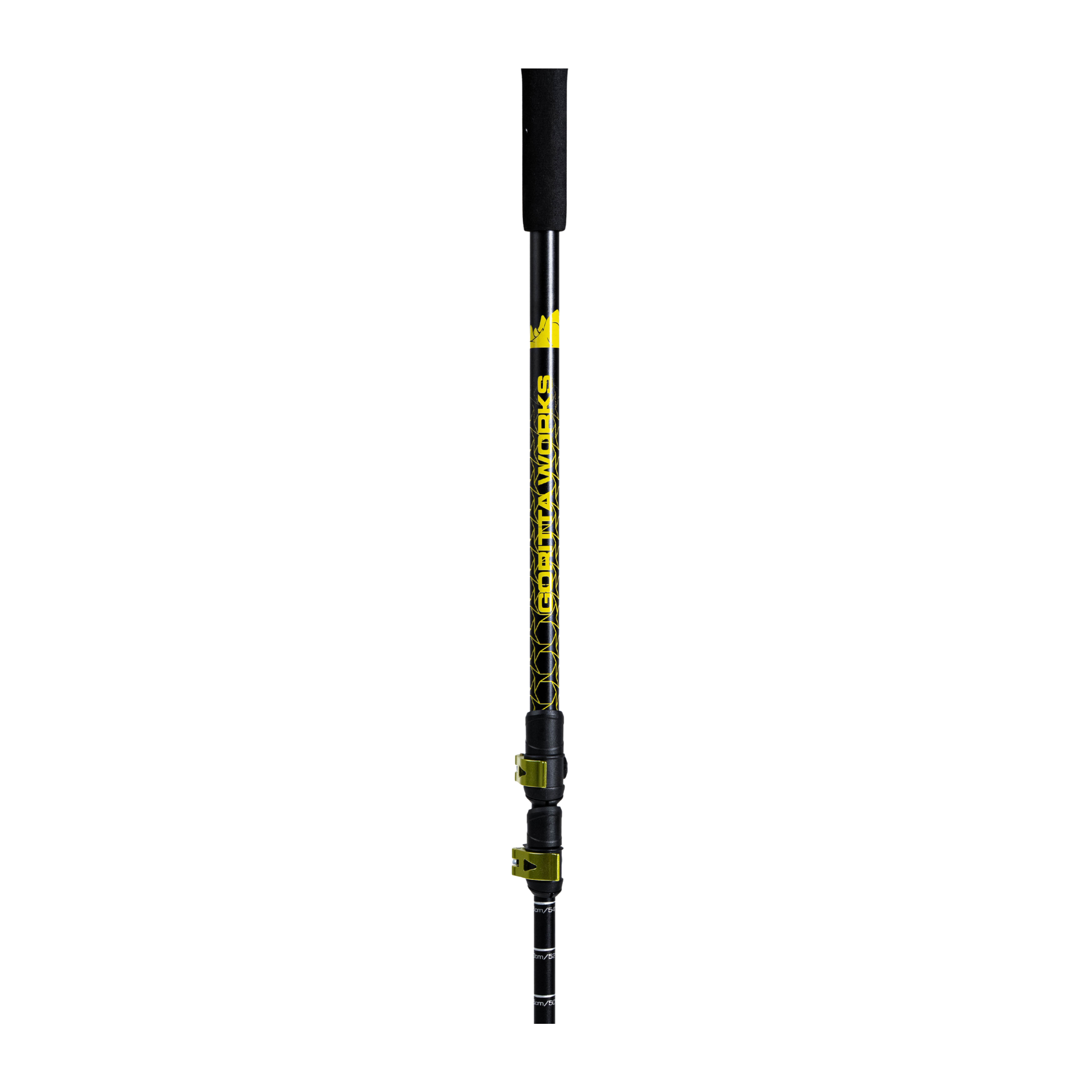 Goritta Works 3-Section Telescopic External-Lock Aluminium Trekking Pole -2P