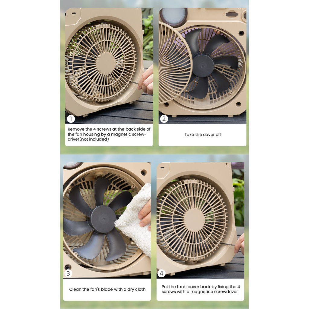Lemoistar FT11 Rechargeable Camping Fan