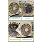 Lemoistar FT11 Rechargeable Camping Fan