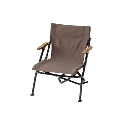 Snow Peak Gray Low Beach Chair Short