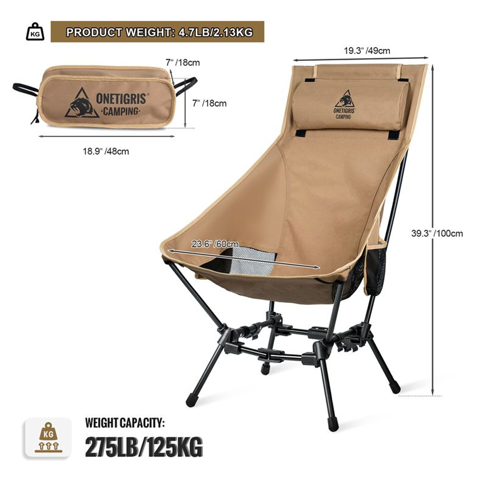 OneTigris Dragonhide Camping Chair