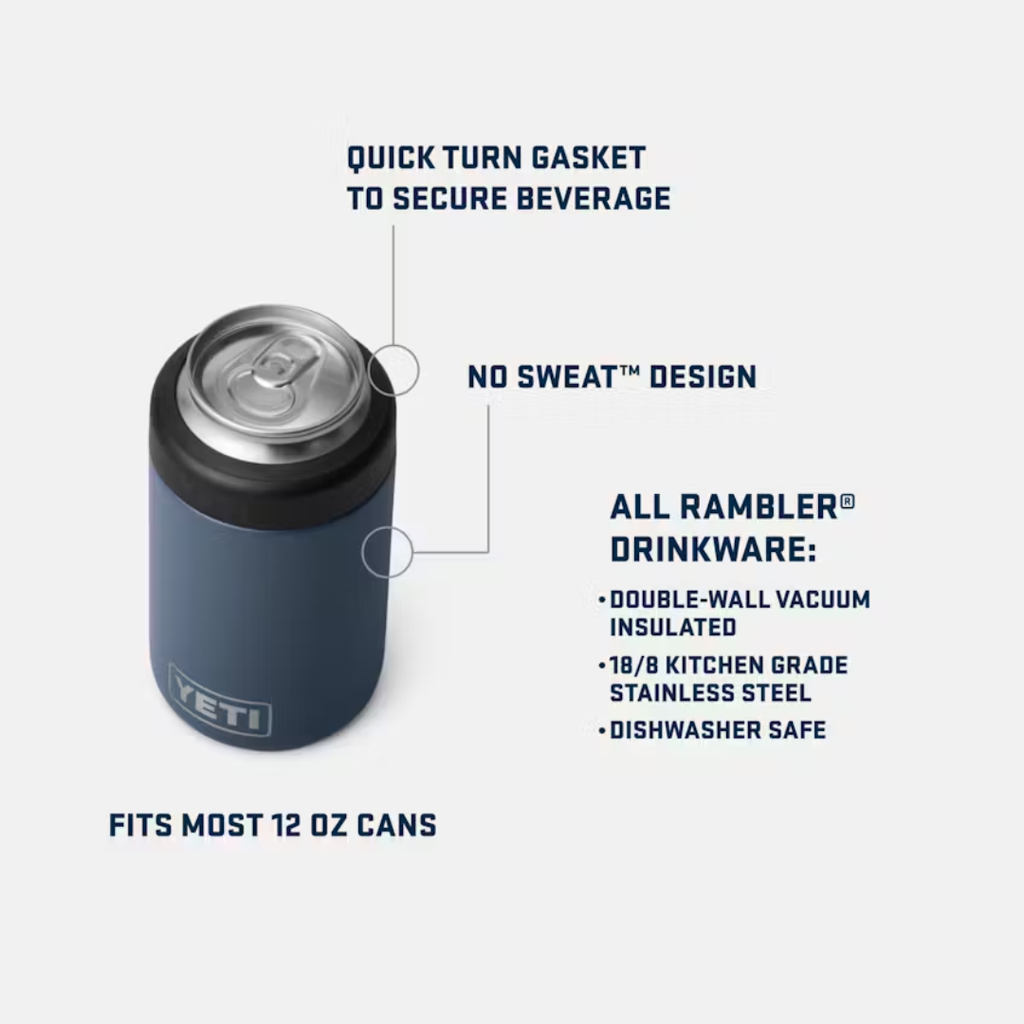YETI Rambler® 12 OZ Colster® Can Cooler - Wetlands Camo