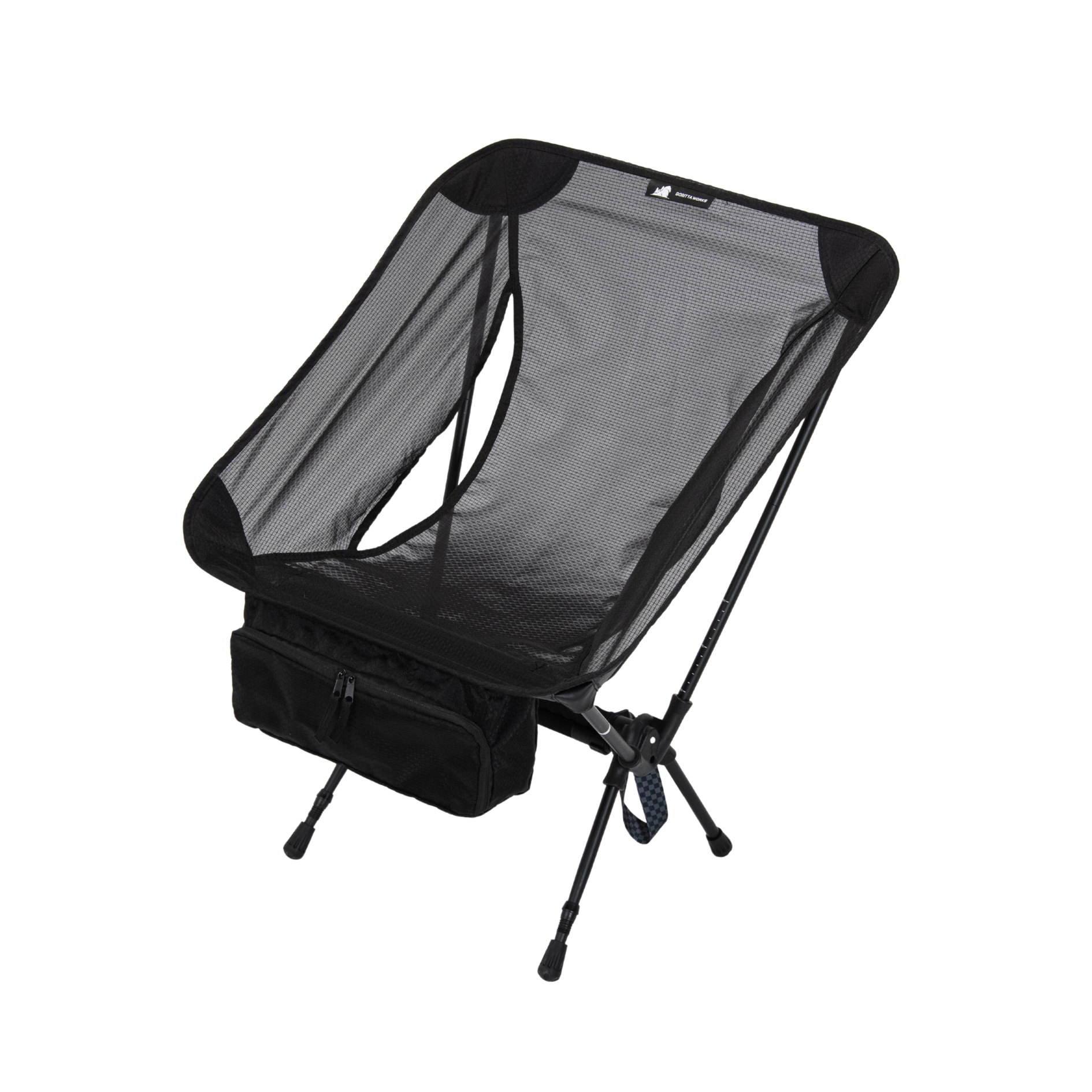 Goritta Works 2 in 1 Walking Stick Chair - Black