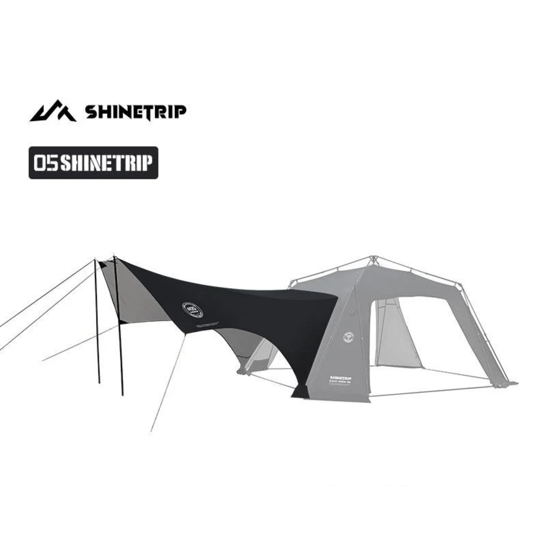 ShineTrip 05 Series Automatic Dome Skylight Extension Canopy