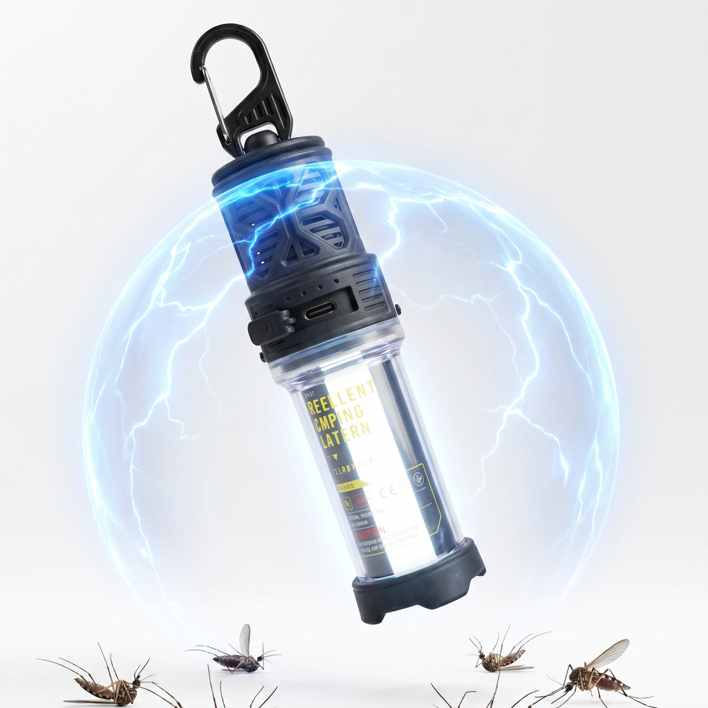Goritta Works 2-in-1 Portable Mosquito Repellent with Lighting (5000mAh, Max 750Lm)
