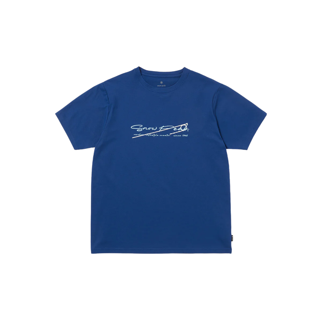 Snow Peak Typography Dry T-Shirt