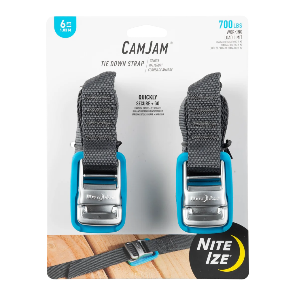 Nite Ize CamJam Tie Down Strap 2 pack