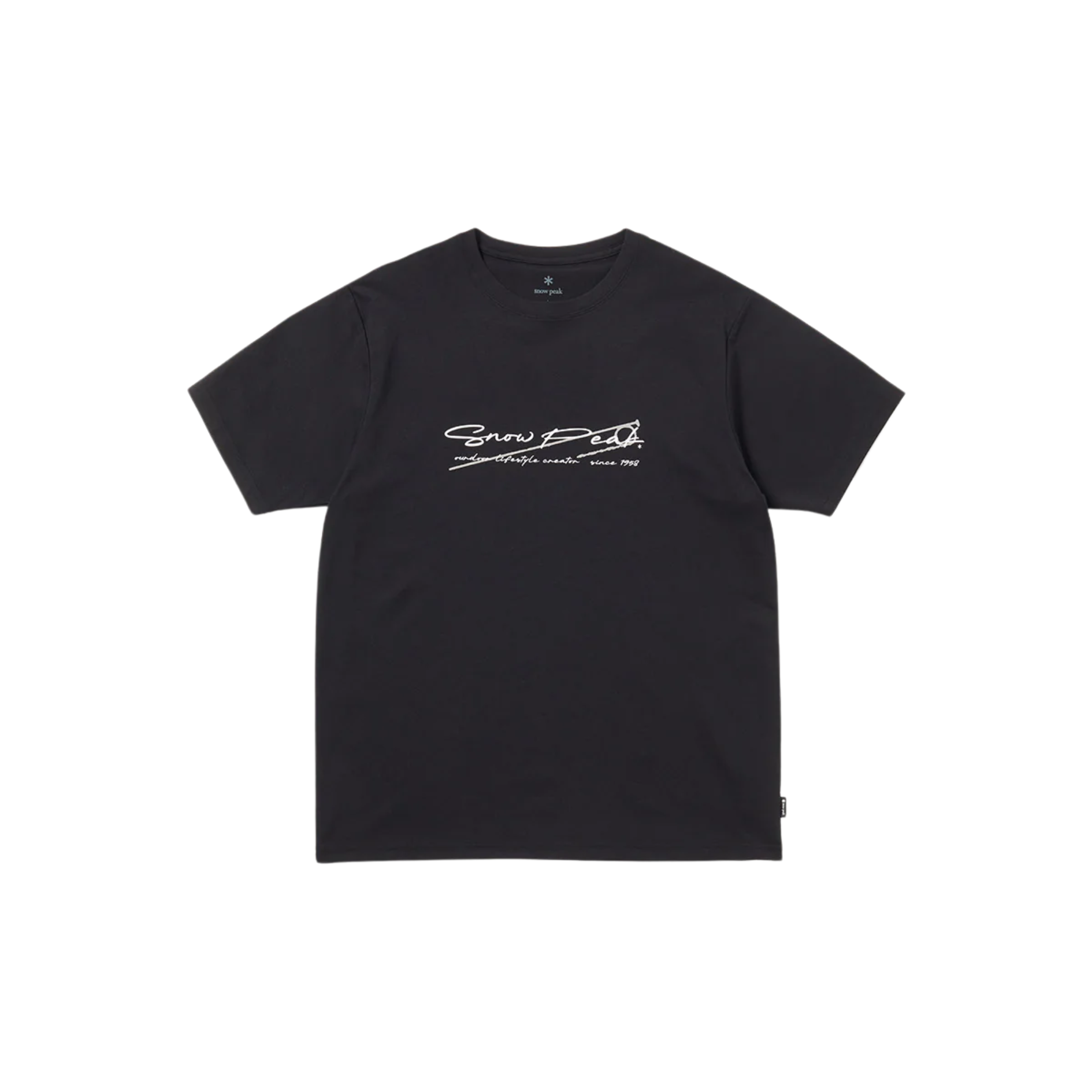 Snow Peak Typography Dry T-Shirt