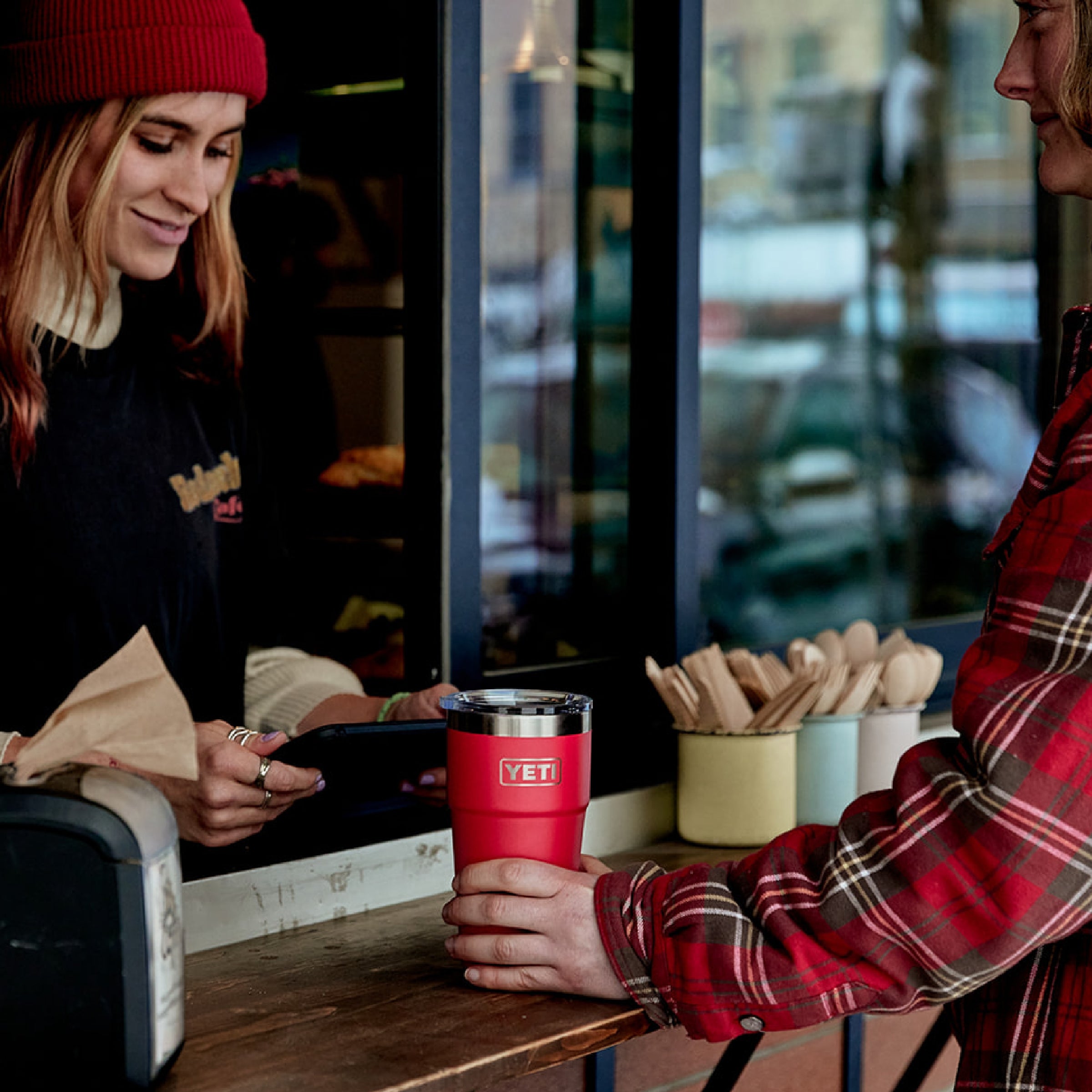 YETI Rambler® 20 OZ Stackable Cup With Magslider™ Lid