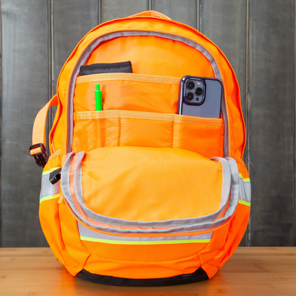 Caribee Switchback 32L D/N Safety Backpack Hi Vis