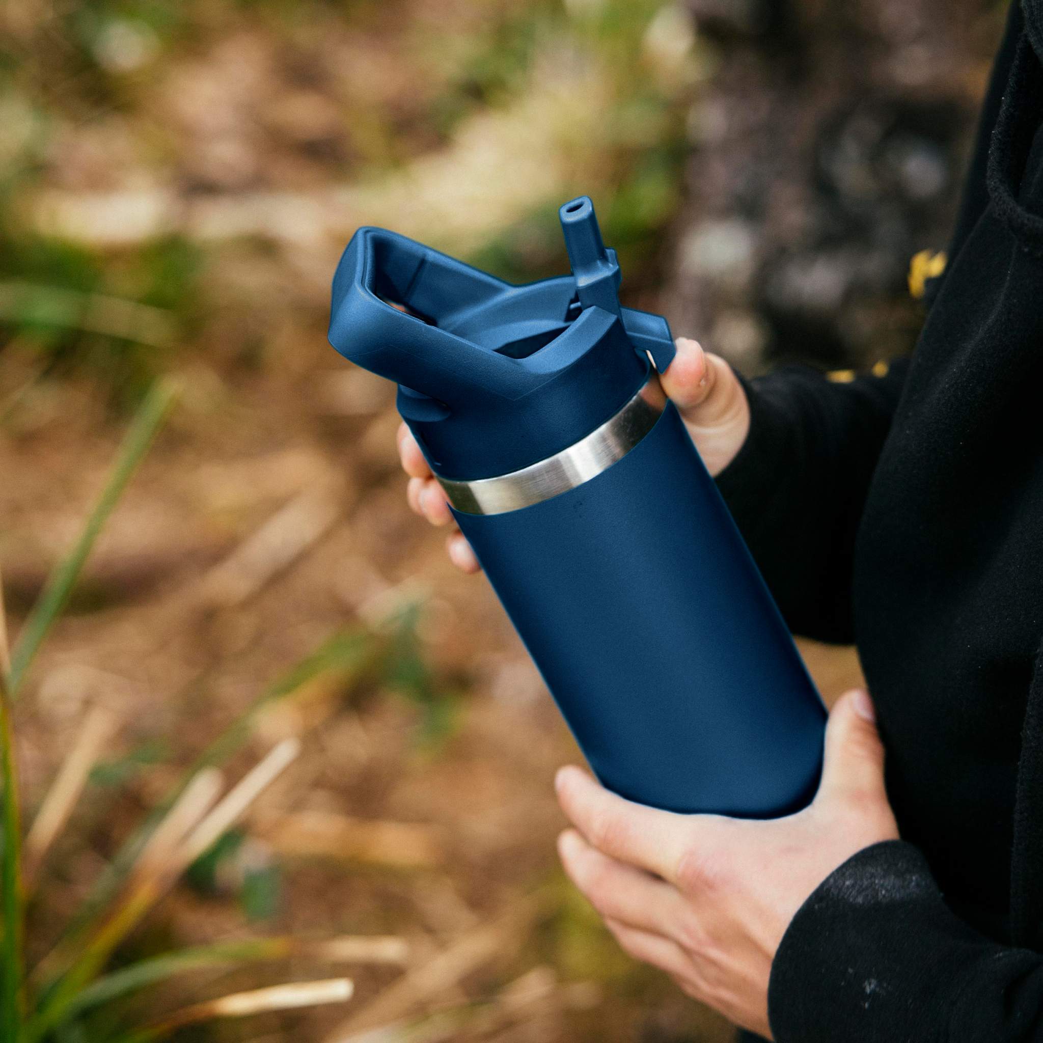 YETI Rambler® 18 oz Water Bottle with Color-Matched Straw Cap