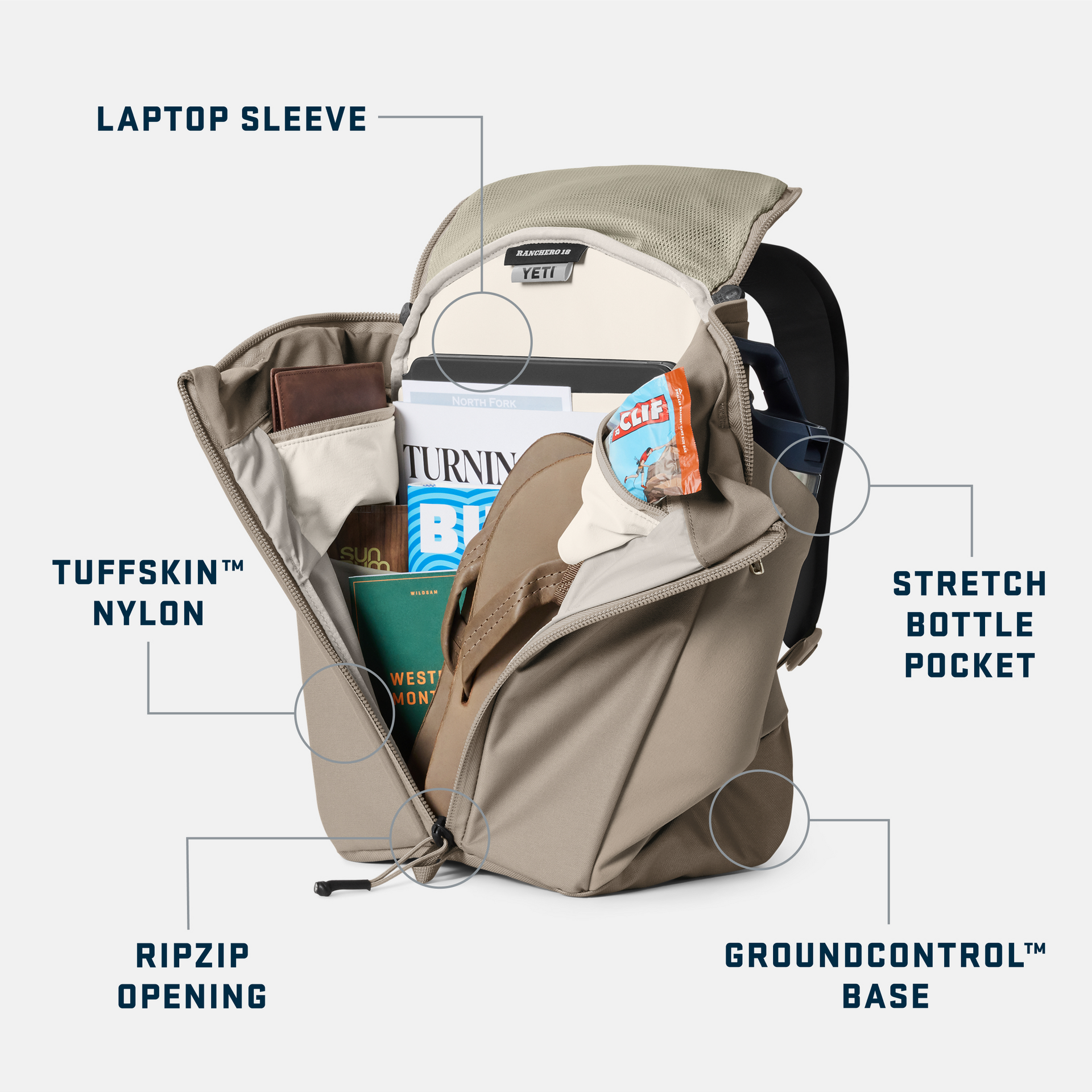 YETI Ranchero™ 18L Everyday Carry Backpack