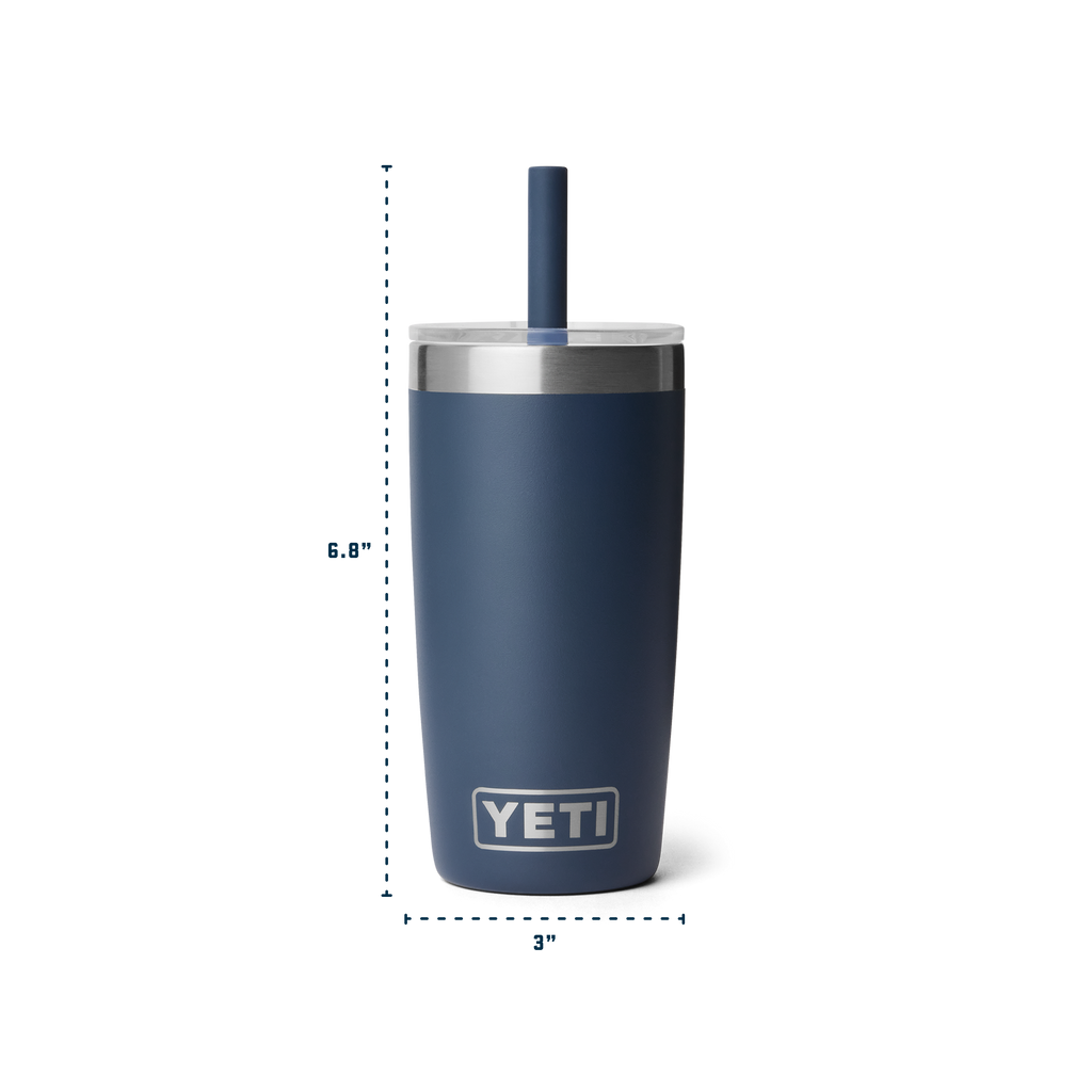 YETI Rambler® Jr. 10 OZ Tumbler With Silicone Straw Lid