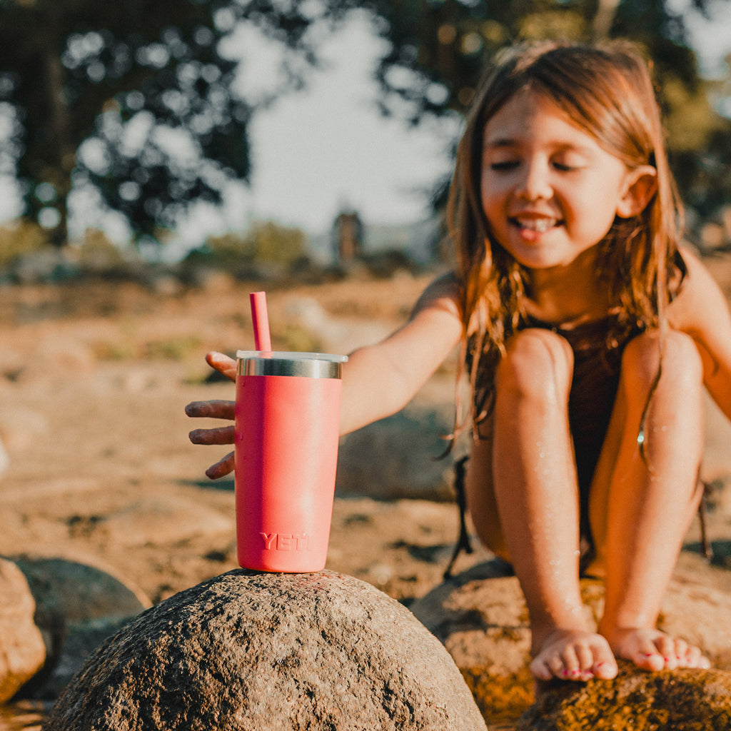 YETI Rambler® Jr. 10 OZ Tumbler With Silicone Straw Lid