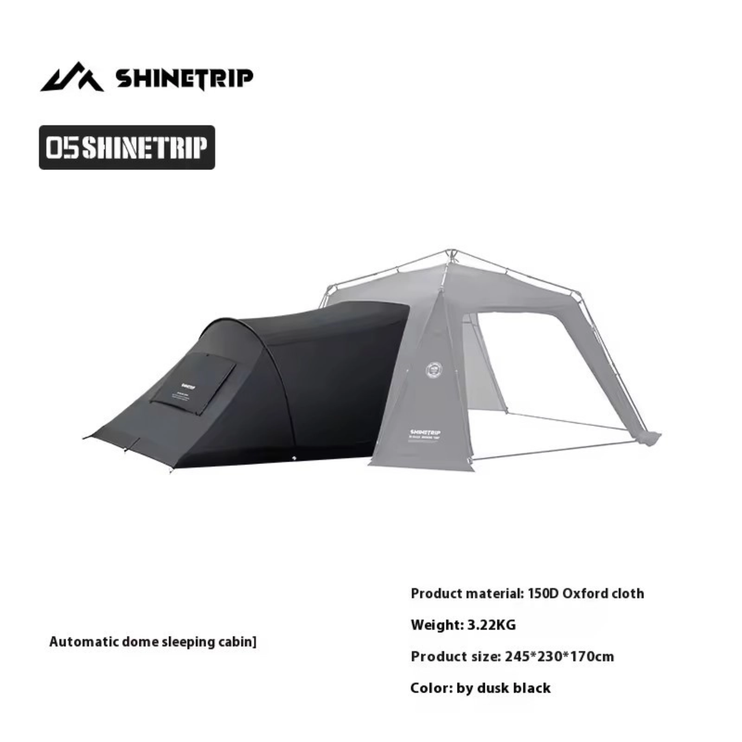 ShineTrip 05 Series Automatic Dome Skylight Sleeping Pod