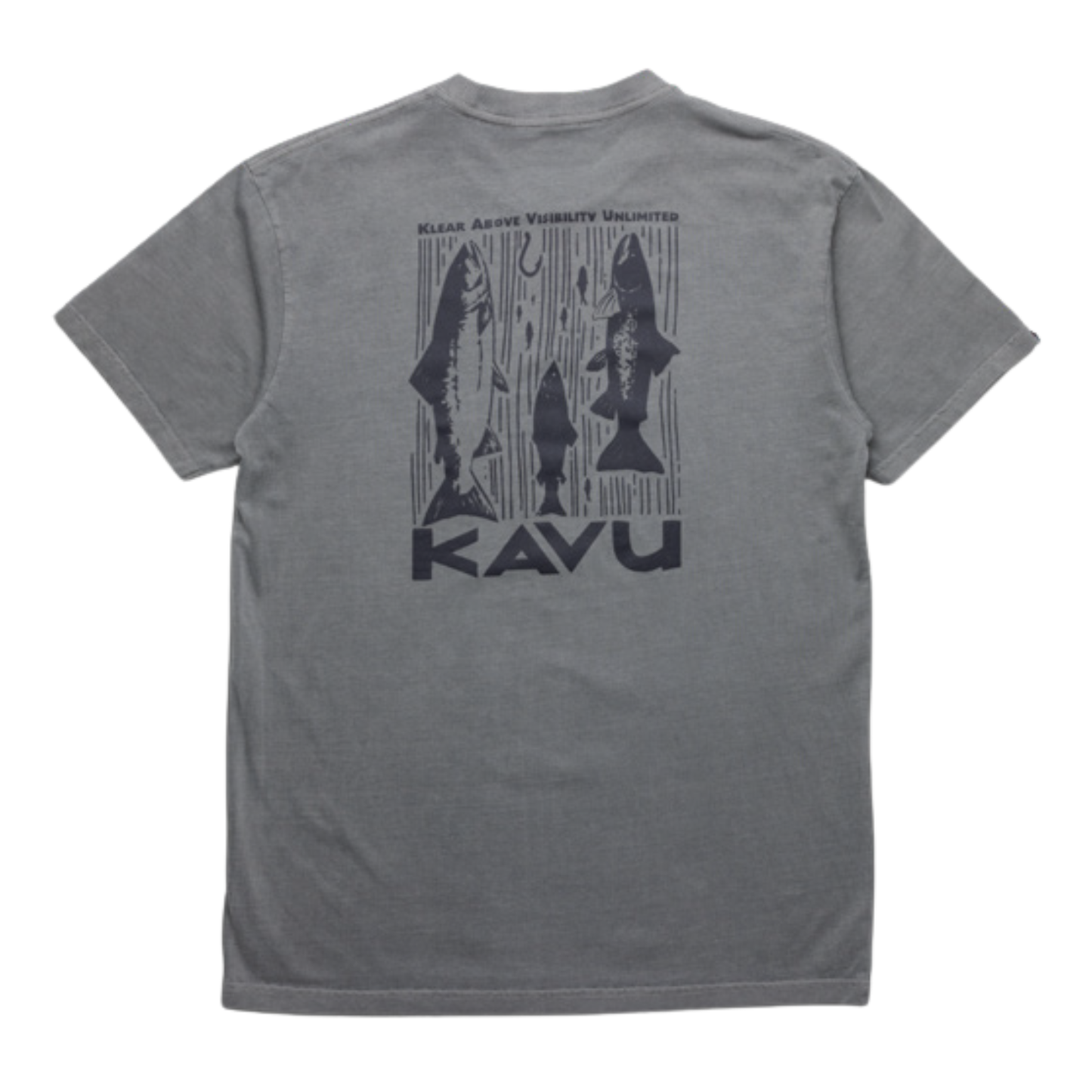 Kavu Salmon Tshirt - Moonless Night