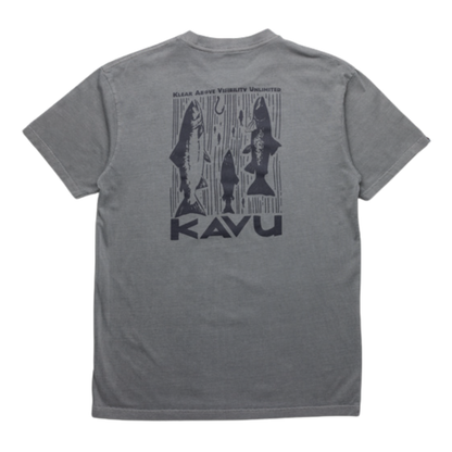 Kavu Salmon Tshirt - Moonless Night