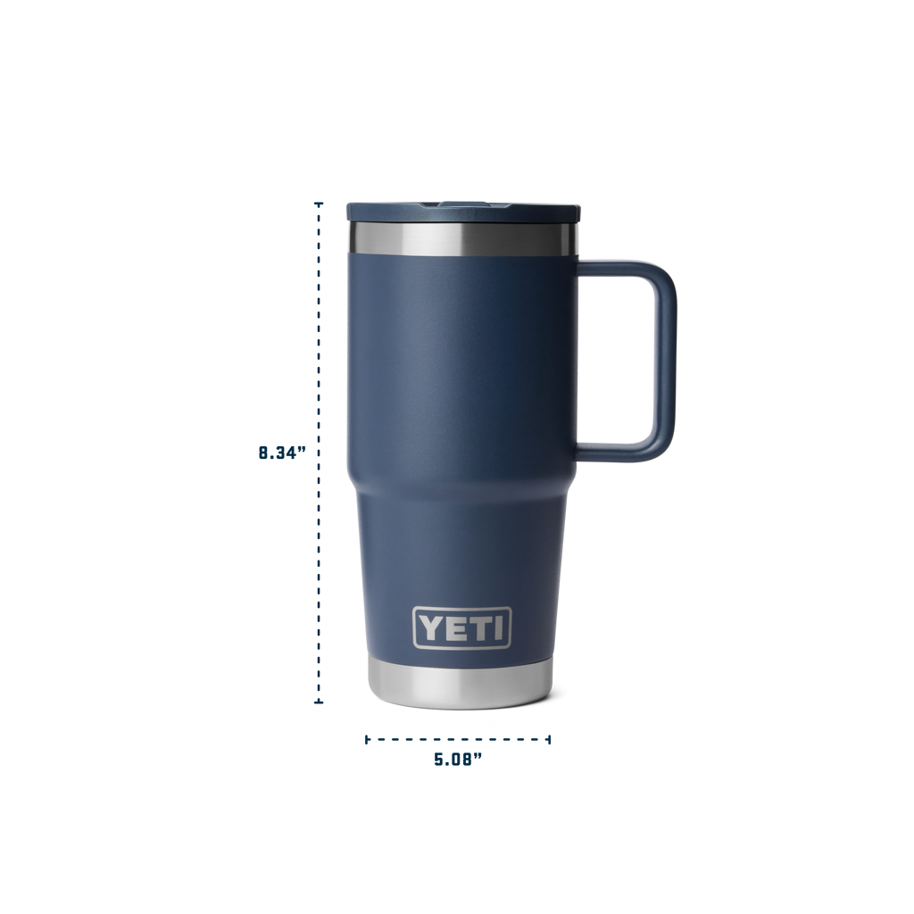 YETI Rambler® 20 OZ Travel Straw Mug With Color-Matched Straw Lid