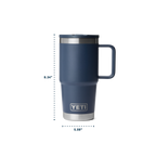 YETI Rambler® 20 OZ Travel Straw Mug With Color-Matched Straw Lid
