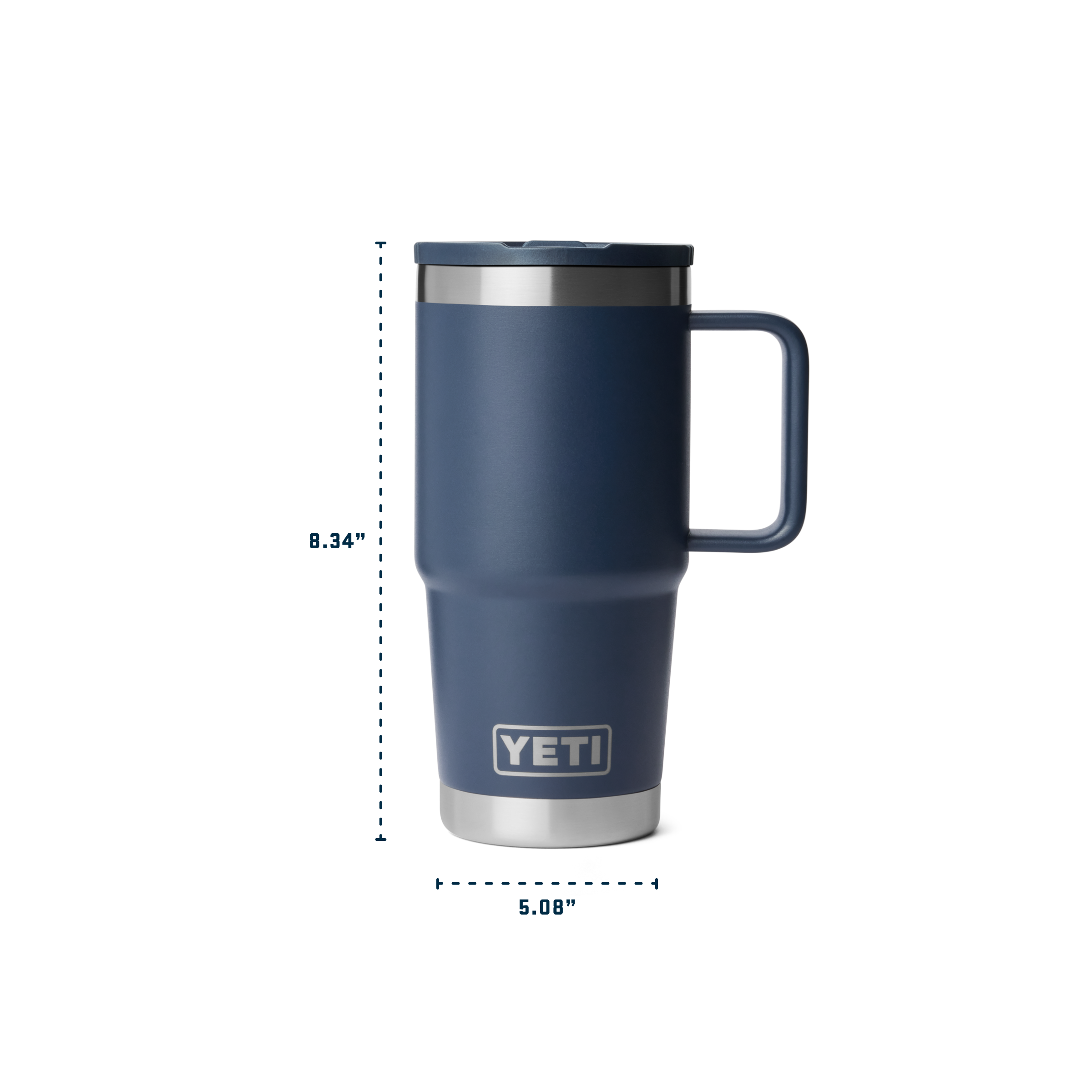 YETI Rambler® 20 OZ Travel Straw Mug With Color-Matched Straw Lid