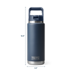 YETI Rambler® 26 OZ Water Bottle With Color-Matched Straw Cap