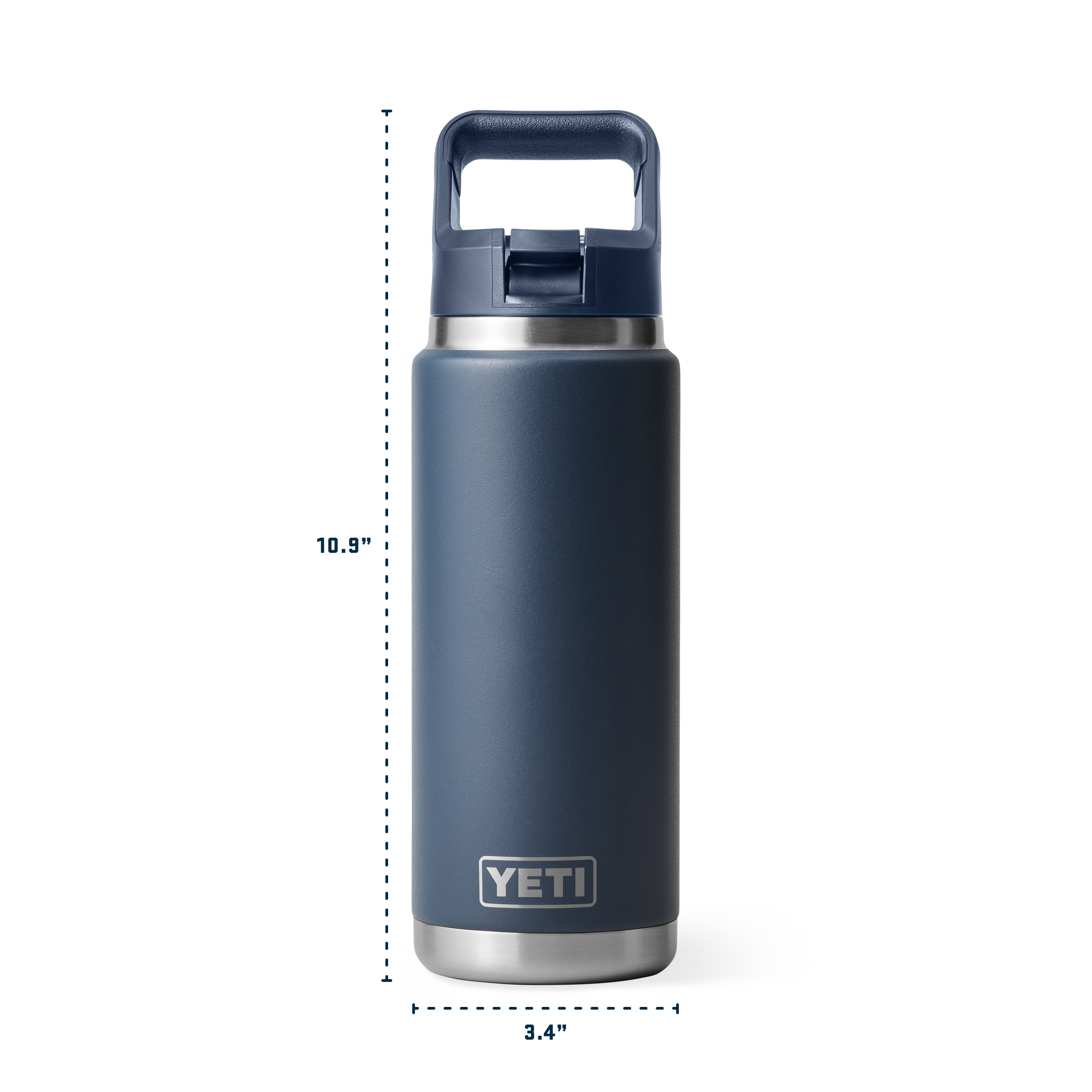 YETI Rambler® 26 OZ Water Bottle With Color-Matched Straw Cap