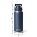 YETI Rambler® 26 OZ Water Bottle With Color Matched Flip Chug Cap