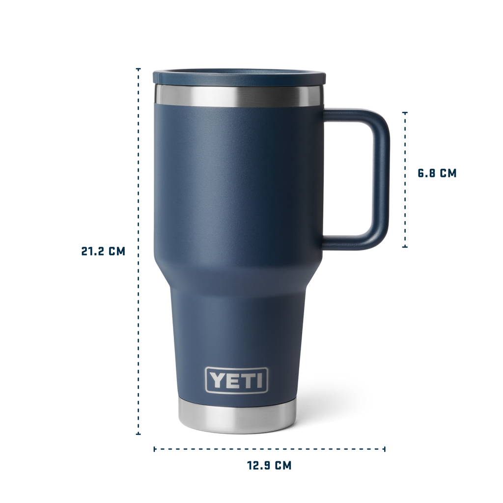 YETI Rambler® 30 OZ Travel Mug With Color-Matched Leakproof StrongHold™ Lid