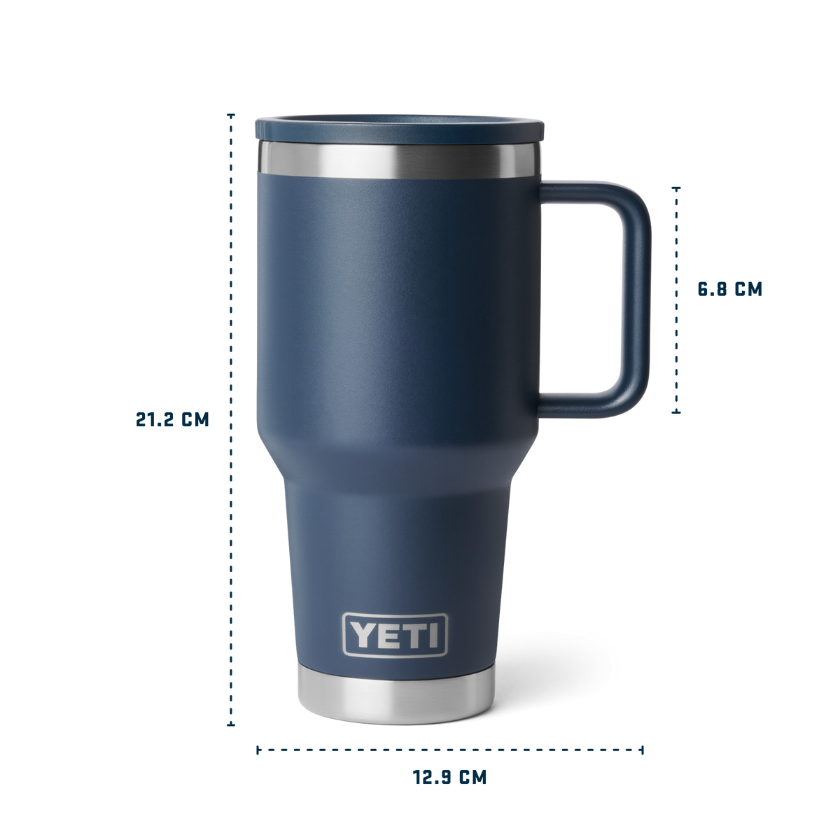 YETI Rambler® 30 OZ Travel Mug With Color-Matched Leakproof StrongHold™ Lid