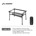 ShineTrip ST-05 Series Tactical Cube Table with Top