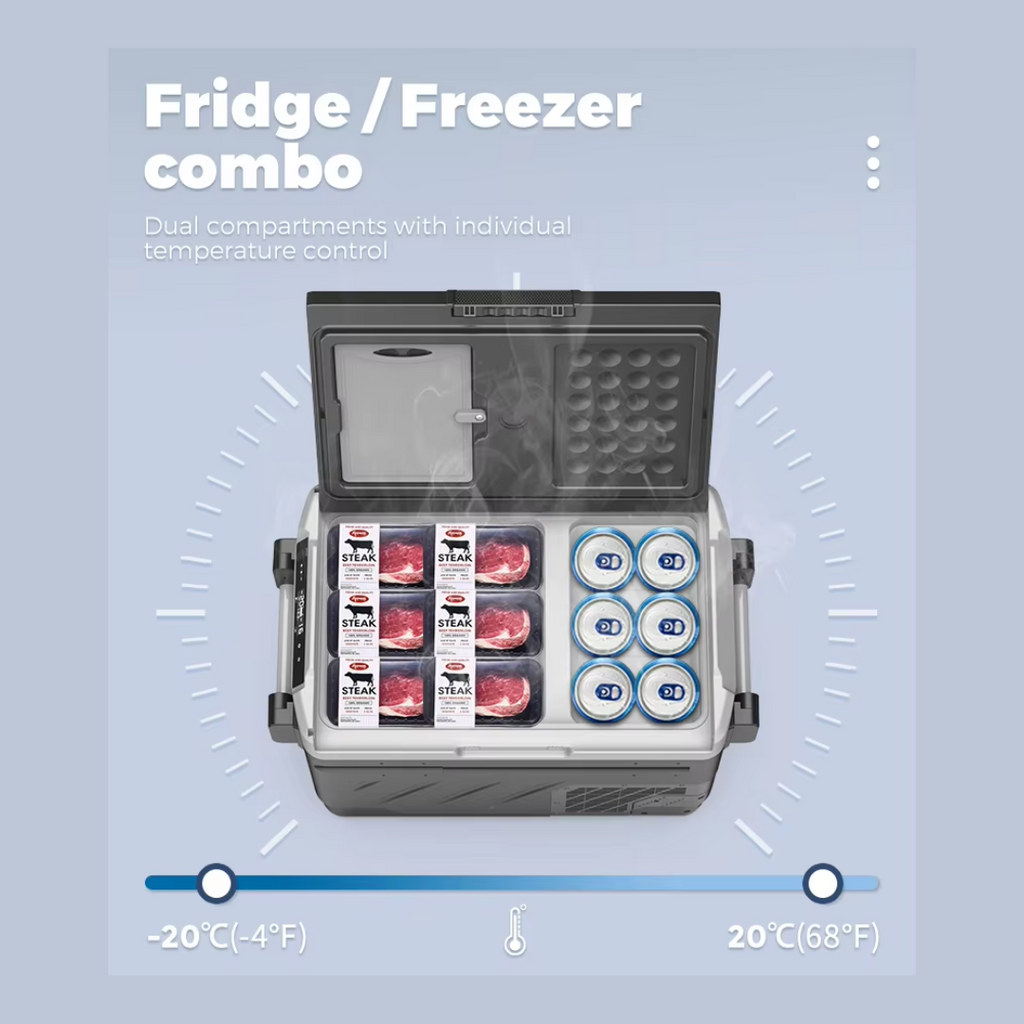 Kemsite Portable Fridge Freezer 40°F to 20°F - 40L