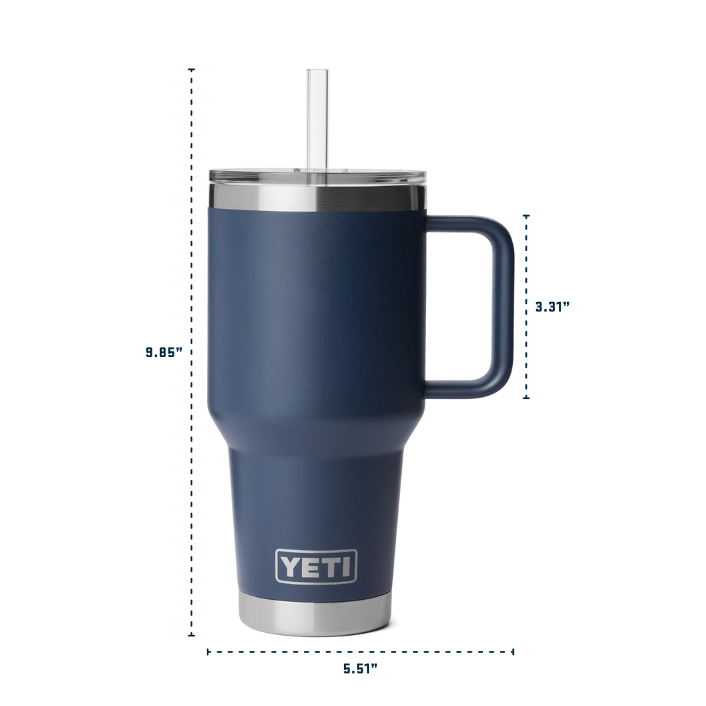 YETI Rambler® 35 oz Straw Mug with Straw Lid