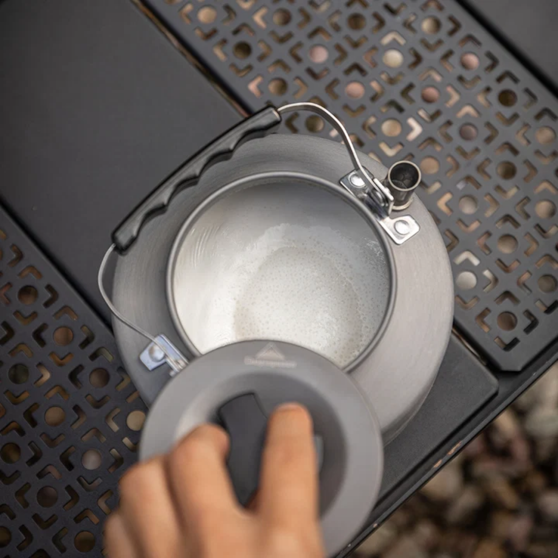 Campingmoon Camping Kettle 1L Portable