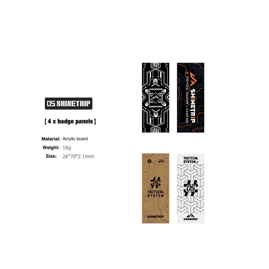 ShineTrip 05 Series Tactical Emblem Light – Light Board Set