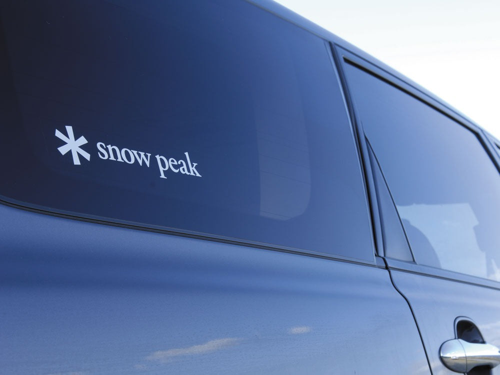 Snow Peak Logo Sticker Asterisk S Car Sticker