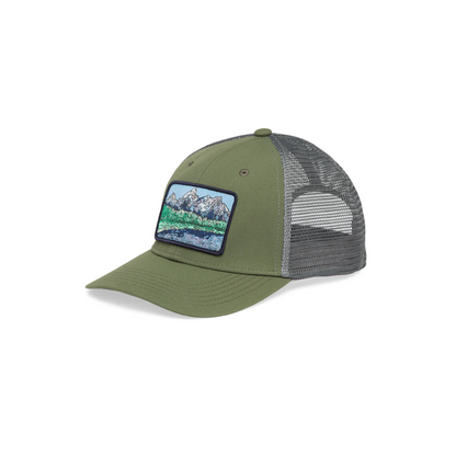 Sunday Afternoon Artist Series Patch Trucker Cap -Teton Reflection