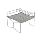 Campingmoon Solo Fire Pit with Cooking Grate