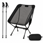 Goritta Works 2 in 1 Walking Stick Chair - Black
