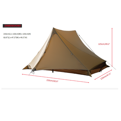 Hill Zero Matis 2P Tent