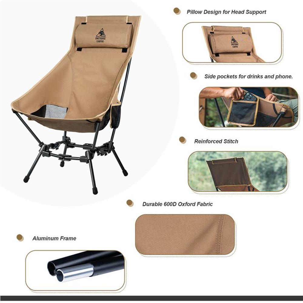 OneTigris Dragonhide Camping Chair
