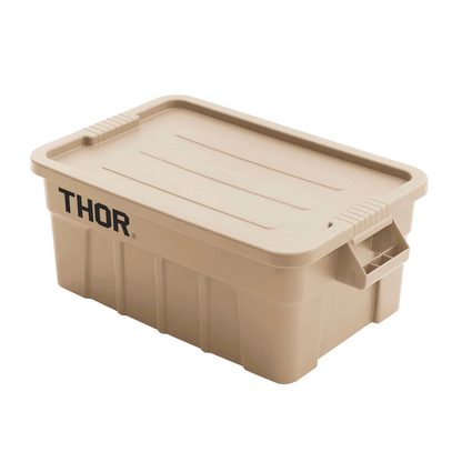 THOR Tote Box With Lid - 53L Medium Capacity Storage Container